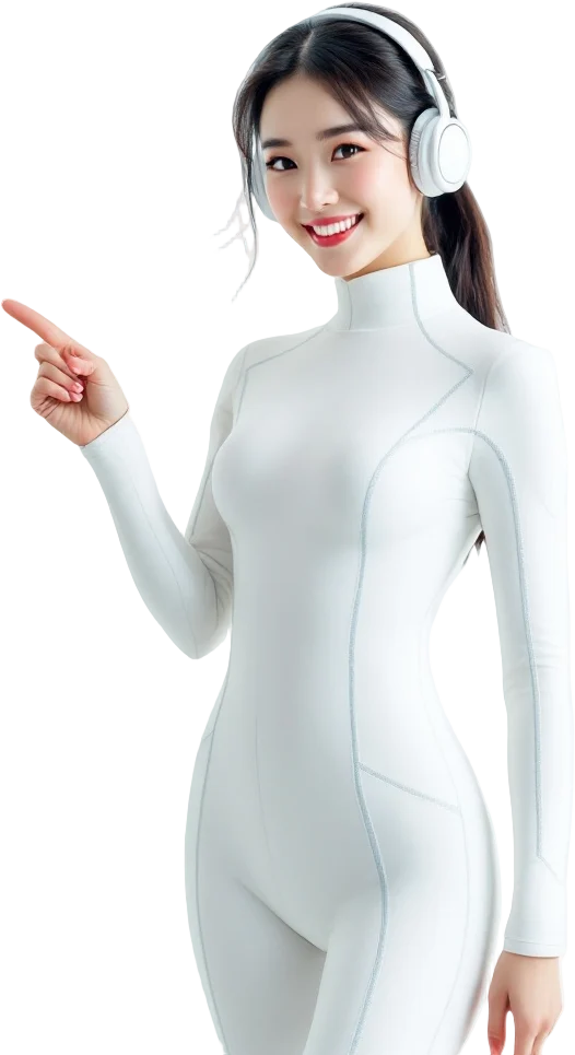 Samurai AI operator pointing to the contacts